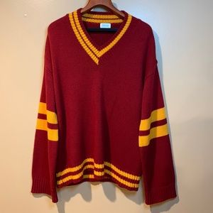 Harry Potter Gryfindor sweater vibes